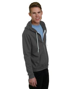 Bayside BA875 - Unisex 7 oz., 50/50 Full-Zip Fashion Hooded Sweatshirt