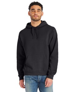 ComfortWash by Hanes GDH450 - Unisex Pullover Hooded Sweatshirt Negro