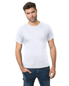 Bayside BA9500 - Unisex 4.2 oz., 100% Cotton Fine Jersey T-Shirt Blanco