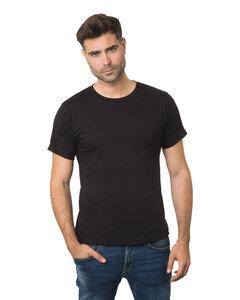 Bayside BA9500 - Unisex 4.2 oz., 100% Cotton Fine Jersey T-Shirt Negro