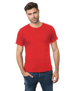 Bayside BA9500 - Unisex 4.2 oz., 100% Cotton Fine Jersey T-Shirt Rojo