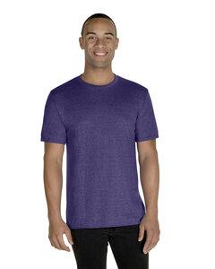 Jerzees 88MR - Adult Snow Heather T-Shirt Purple Snow Hth