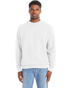 Hanes RS160 - Adult Perfect Sweats Crewneck Sweatshirt Blanco