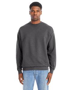 Hanes RS160 - Adult Perfect Sweats Crewneck Sweatshirt Smoke Grey