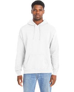 Hanes RS170 - Adult Perfect Sweats Pullover Hooded Sweatshirt Blanco