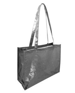 Liberty Bags A134M - Metallic Deluxe Tote Jr Plata