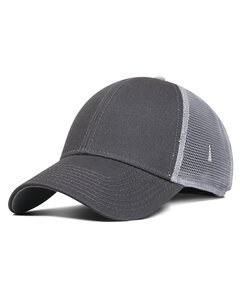 Fahrenheit F390 - Cotton Trucker Hat Charcoal/Gray