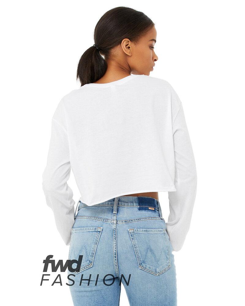 Bella+Canvas 6501B - FWD Fashion Ladies Cropped Long-Sleeve T-Shirt