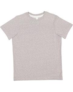 LAT 6191 - Youth Harborside Melange Jersey T-Shirt Gray Melange