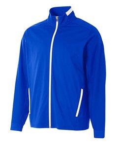 A4 NB4261 - Youth League Full-Zip Warm Up Jacket Royal/White