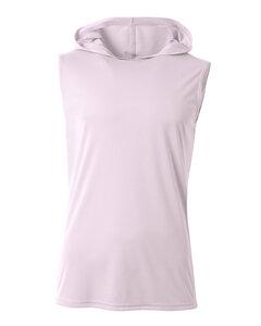 A4 N3410 - Men's Cooling Performance Sleeveless Hooded T-shirt Blanco