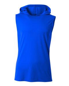 A4 N3410 - Men's Cooling Performance Sleeveless Hooded T-shirt Royal
