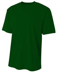 A4 NB3402 - Youth Sprint Performance T-Shirt Verde bosque