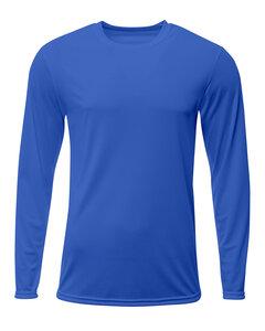 A4 N3425 - Men's Sprint Long Sleeve T-Shirt Royal