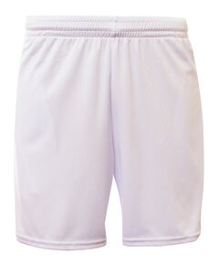 A4 N5384 - Adult 7" Mesh Short With Pockets Blanco