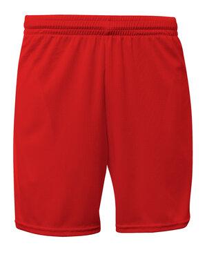 A4 N5384 - Adult 7" Mesh Short With Pockets