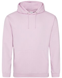 Just Hoods By AWDis JHA001 - Men's 80/20 Midweight College Hooded Sweatshirt Baby Pink