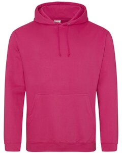 Just Hoods By AWDis JHA001 - Men's 80/20 Midweight College Hooded Sweatshirt Hot Pink