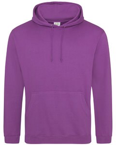 Just Hoods By AWDis JHA001 - Men's 80/20 Midweight College Hooded Sweatshirt Magenta Magic