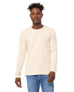 Bella+Canvas 3501 - Men’s Jersey Long-Sleeve T-Shirt Naturales