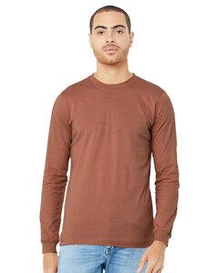Bella+Canvas 3501 - Men’s Jersey Long-Sleeve T-Shirt Terracotta