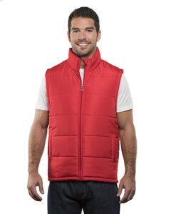 Burnside B8700 - Puffer Vest Rojo