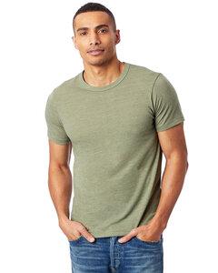 Alternative AA1973 - Men's Eco Crew T-Shirt Eco Tr Army Grn