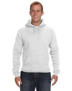 J. America 8824 - Premium Hooded Sweatshirt Ash Heather