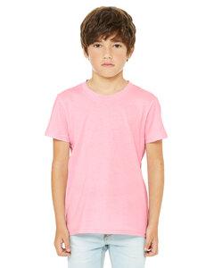 Bella+Canvas 3001Y - Youth Jersey Short-Sleeve T-Shirt Rosa