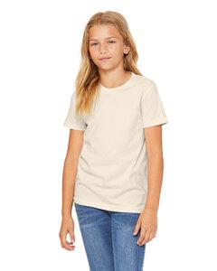Bella+Canvas 3001Y - Youth Jersey Short-Sleeve T-Shirt Naturales