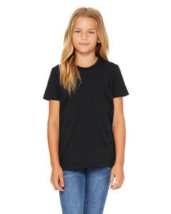 Bella+Canvas 3001Y - Youth Jersey Short-Sleeve T-Shirt Vintage Black