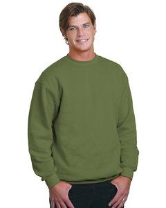 Bayside 1102 - USA-Made Crewneck Sweatshirt Olive