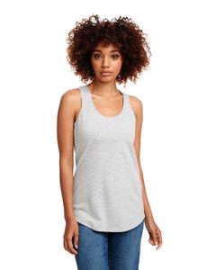 Next Level Apparel 6933 - Ladies French Terry Racerback Tank Heather gris