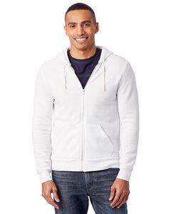 Alternative 9590 - Rocky Eco-Fleece Hooded Full-Zip Sweatshirt Eco White