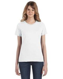 Gildan 880 - Ladies Lightweight T-Shirt Blanco