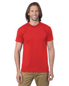 Bayside 1701 - USA-Made 50/50 Short Sleeve T-Shirt Rojo