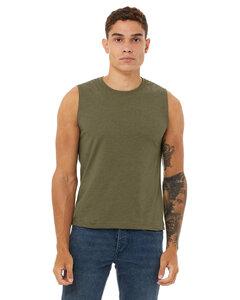 Bella+Canvas 3483 - Muscle Tank Heather Olive