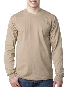 Bayside 8100 - USA-Made Long Sleeve T-Shirt with a Pocket Arena