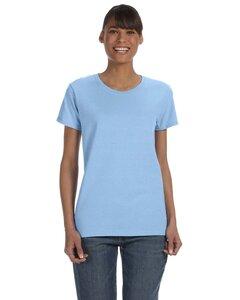 Gildan G500L - Heavy Cotton Ladies Missy Fit T-Shirt Azul Cielo