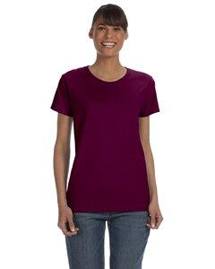 Gildan G500L - Heavy Cotton Ladies Missy Fit T-Shirt Granate