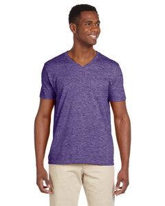 Gildan G64V - Softstyle® 4.5 oz. V-Neck T-Shirt Heather Purple