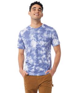 Alternative 1070 - Short Sleeve T-Shirt Blue Tie Dye