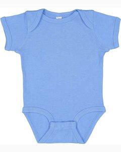 Rabbit Skins 4400 - Infant Baby Rib Bodysuit Carolina del Azul