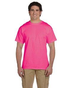 Fruit of the Loom 3931 - Heavy Cotton HD T-Shirt Retro Hth Pink