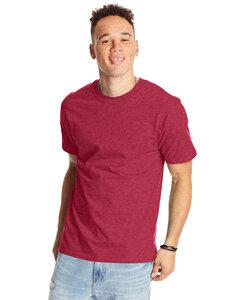 Hanes 5180 - Beefy-T® Heather Red