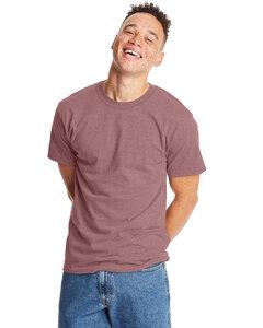 Hanes 5180 - Beefy-T® Mauve Pepr Hthr