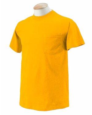 Fruit of the Loom 3931P - 5 oz., 100% Cotton HD Pocket TEE