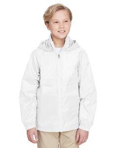 Team 365 TT73Y - Youth Zone Protect Lightweight Jacket Blanco