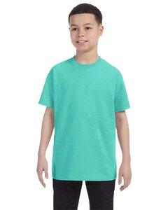 JERZEES 29BR - Heavyweight Blend™ 50/50 Youth T-Shirt Cool Mint