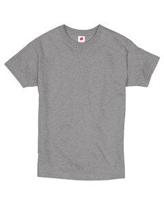 Hanes 5480 - Youth ComfortSoft® Heavyweight T-Shirt Oxford Gray